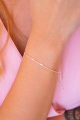 Pulseira mini corações