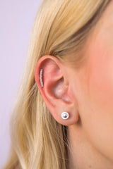 Piercing cravejado