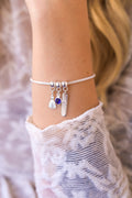 Pulseiras c/ 3 berloques Nossa Senhora